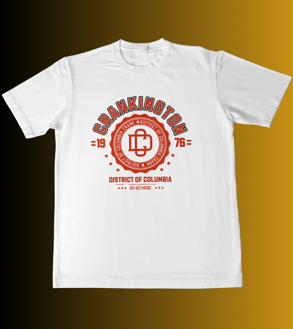 Cranking Crest Red Heavyweight T shirt