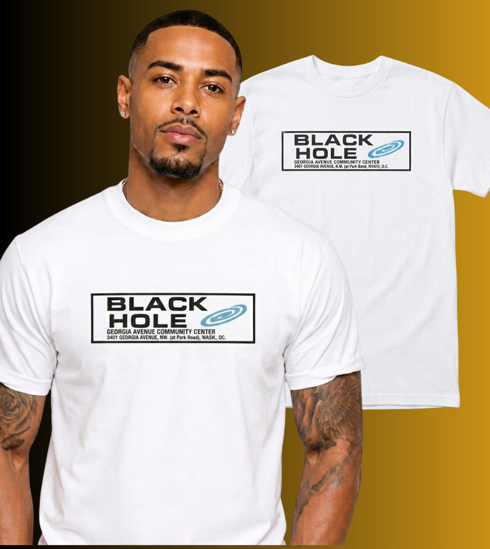 Black Hole Heavyweight T shirt