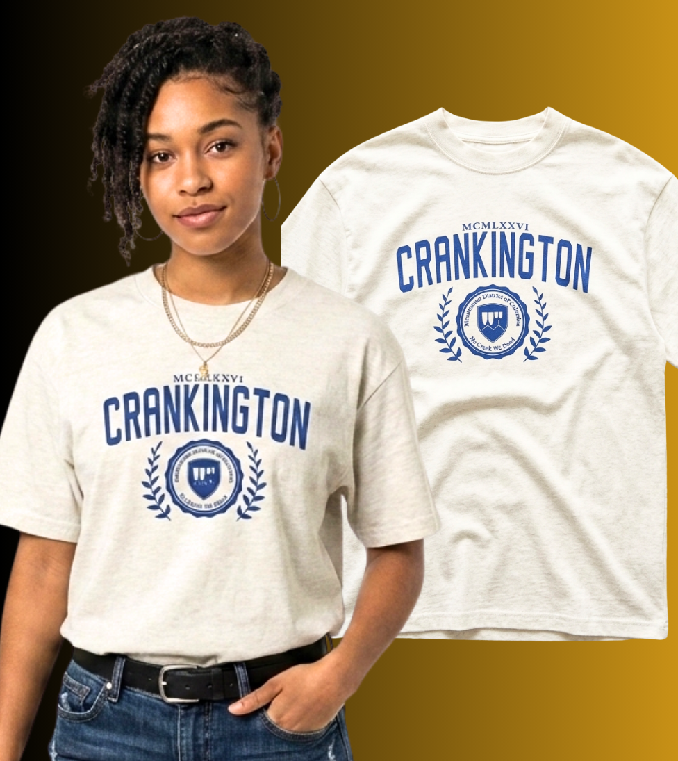 Crankington Crest B Heavyweight T shirt